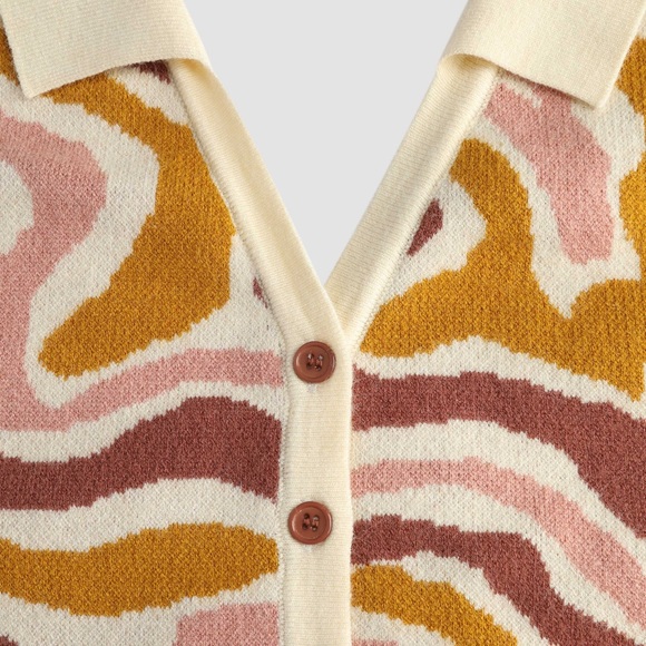 Cider Marbled Knit Halter Top - Picture 3 of 4